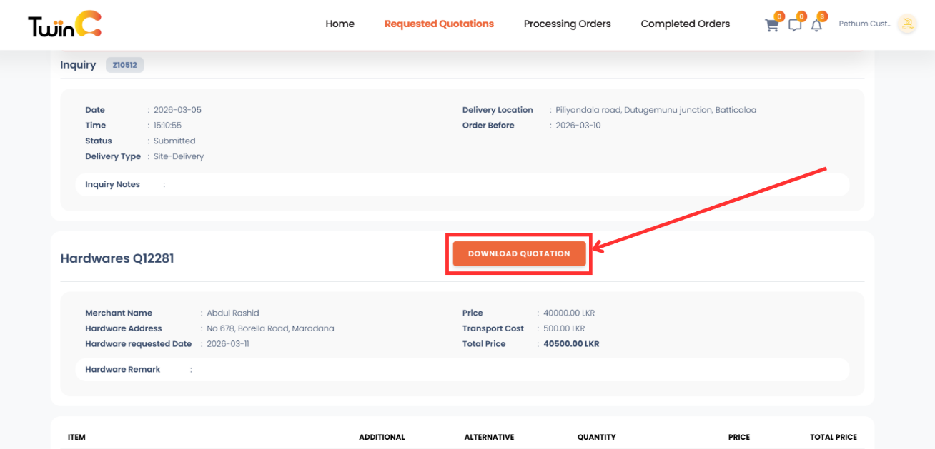 web customer sign-in