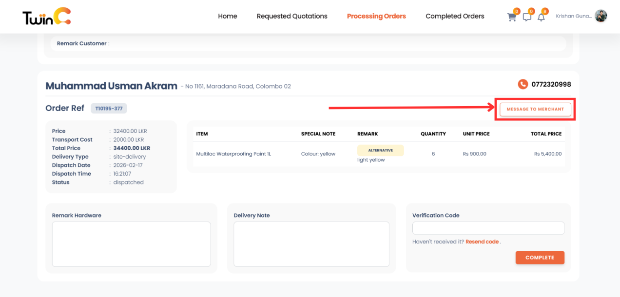 web customer sign-in