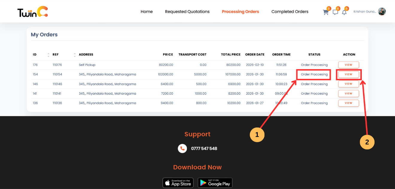 web customer sign-in