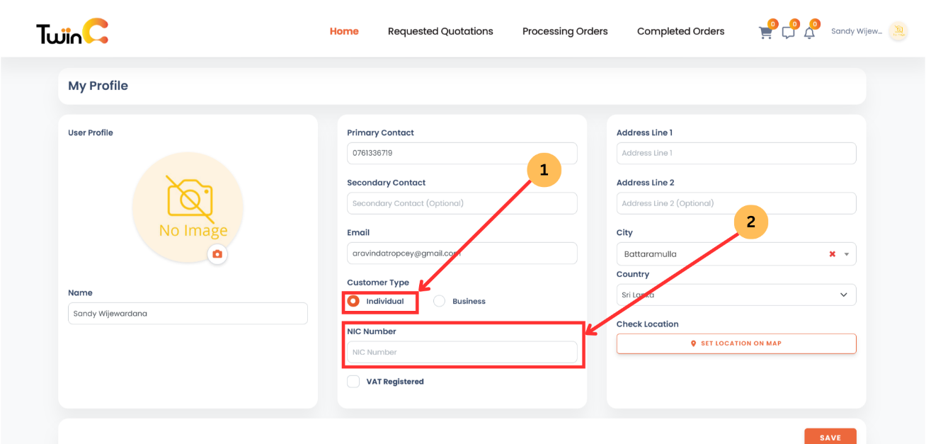 web customer sign-in