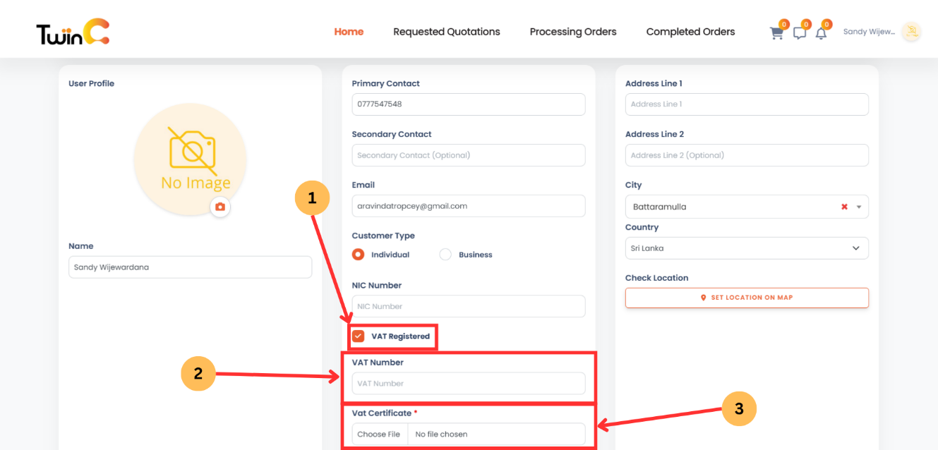 web customer sign-in