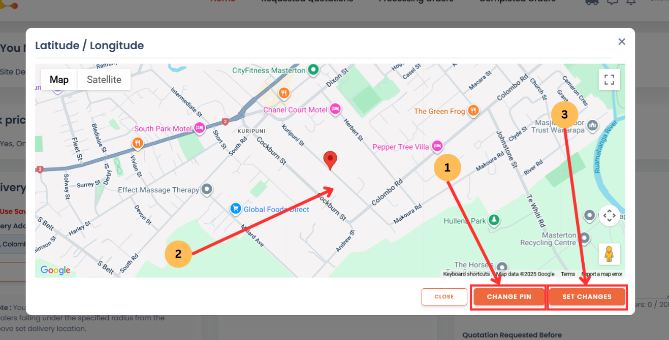 web customer sending inquiries