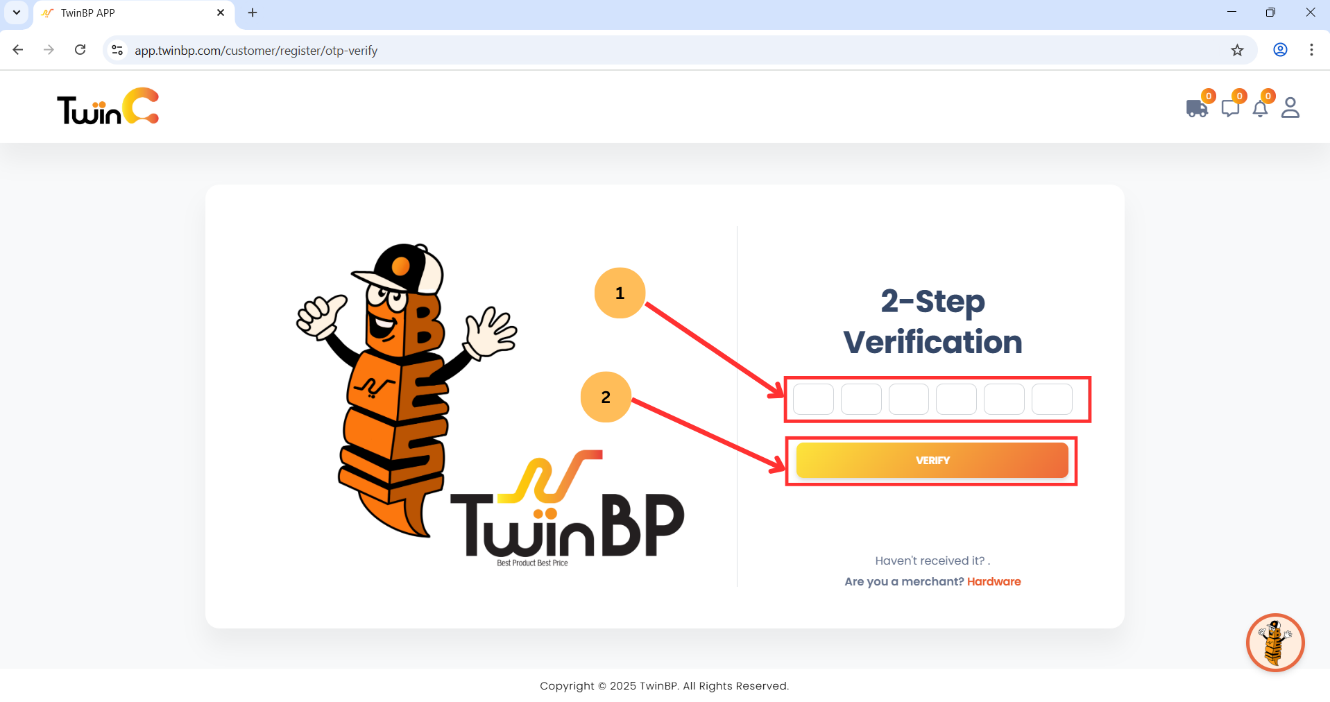 web customer sign-in